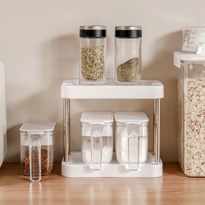 Custom Logo Kitchen Compartment <b>Herb</b> Spice Seasoning Boxes with Handle Spice Container Food Storage <b>Box</b> Organizer for Household - Product Image 6