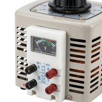 Transformateur Variable TDGC2 5KVA Monophasé 220V Entrée 0-250V Réglable Autotransformateur de Bureau pour Tests en Laboratoire