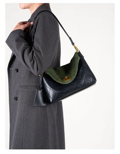 Bolso de Mano Mate de Moda Otoñal, Bolso Tote de Gran Capacidad con Cierre de Botón, Bolso Bandolera Cruzado para Madre e Hija - Product Image 2