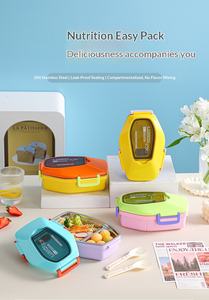 Wholesale Children's and Students' <b>Lunch</b> <b>Boxes</b> Food Containers for Outdoor Camping Picnics Portable Style Spaceship-shaped - Product Image 4