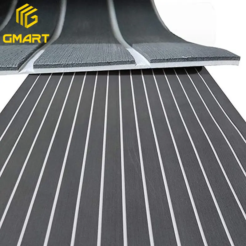 Gmart Miến Điện Cửa Gỗ Tếch Khắc 6Mm Eva Bọt Màu Xám 6Mm Composite Matt 120Mm X 240Mm Eva Bọt Thuyền CuộN