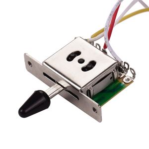 ชุดสายไฟกีตาร์ไฟฟ้า1ชุดเปลี่ยนสาย2โทน1แจ็ค500K สวิตช์สลับ5ทางสำหรับกีตาร์สตราโตแคสเตอร์ - Product Image 6