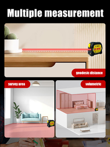 ليزر AC80 جديد 3 في 1 مبتكر ليزري 60M/196FT قياس الليزر عبر المستوى - Product Image 3