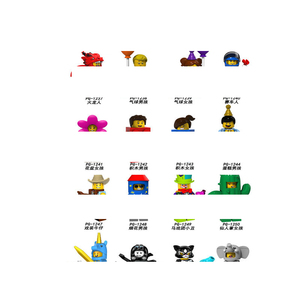 Set de Bloques de Construcción de Personajes Clásicos de Películas en Miniatura 3D, Juguetes de Ensamblaje, Regalos de Cumpleaños para Niños y Niñas - Product Image 4