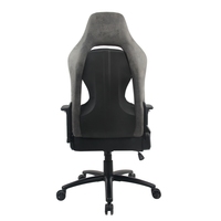 Chaise de jeu en cuir PU et PVC, base en fer, rotation à 360 degrés, design ergonomique, hauteur réglable, vente en gros