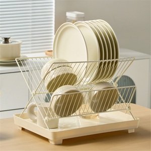 Non-Folding <b>Kitchen</b> Dish Drain <b>Rack</b> Standing Home Stainless Steel Waterproof Multifunctional Chopsticks Tableware <b>Storage</b> <b>Rack</b> - Product Image 3