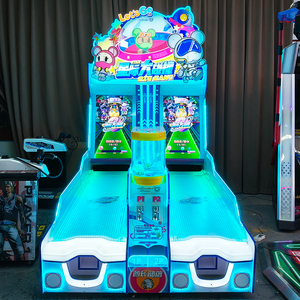 Trong nhà xu-hoạt động thể thao Arcade tương tác trò chơi kỹ thuật số mô phỏng <span class=keywords><strong>Video</strong></span> Game Console trẻ em Mini Bowling alley máy - Product Image 5