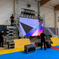 Pantalla LED de Alquiler RAYBO P3.91, Panel LED Flexible de Alta Definición, Pantalla LED Portátil para Gimnasios