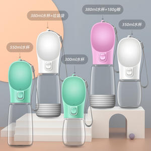 Phong cách khác nhau <span class=keywords><strong>Pet</strong></span> du lịch ngoài trời công suất lớn/poop túi/thực phẩm hộp/có thể gập lại thiết kế xách tay chai nước chó - Product Image 6