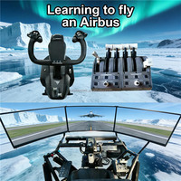 Simulador de Vuelo 9D VR con Cabina de Metal para Parques de Aventuras y Uso Interior/Exterior