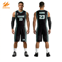 Maillots de basket-ball personnalisés respirants et à séchage rapide pour adultes, grandes tailles, avec impression de nom et de numéro, vêtements de sport