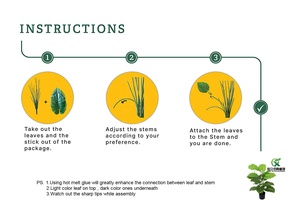 Bán Sỉ Cây Lá Nhiệt Đới Lớn Cây Cảnh Giả Hình Quái Vật Thường Xanh Bằng Nhựa Trong Chậu Để Trang Trí Sân Vườn Văn Phòng Tại Nhà - Product Image 5