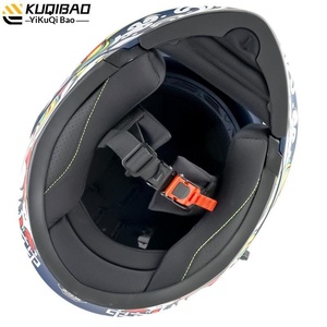 Casque de moto intégral Cool Ride à double visière relevable avec interphone pour communication bidirectionnelle et longue autonomie de la batterie - Product Image 4