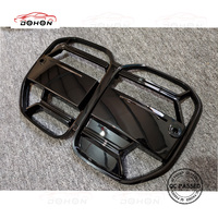 4 Series G22 Gloss Black Double Line Kidney Front Grille Double Slat G22 Front Grille pour BMW G22 2020 +.