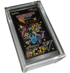 Funda protectora de acrílico para Pokemon, caja de refuerzo japonesa brillante Star V