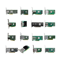 Tarjeta de Red Mellanox InfiniBand PCIE IB VPI SFP RJ45 25GbE 100GbE 200GbE Adaptador Ethernet LAN para Servidor NIC