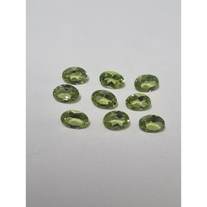 Peridoto Natural Corte Ovalado 5x7 mm Piedra Preciosa Suelta |   Piedra de Peridoto Verde Facetada para la Elaboración de Joyas |   Proveedor de Piedras Preciosas al por Mayor - Product Image 6