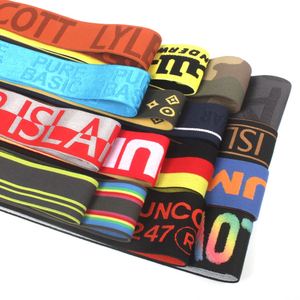 Waist Underwear Ribbon Customized Tape Clothes Custom Men Nylon Yoga High Quality <b>Webbing</b> Jacquard Pattern Elastic Band - Product Image 1