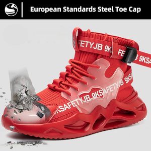 <span class=keywords><strong>Scarpe</strong></span> da ginnastica in acciaio leggero CHITED per <span class=keywords><strong>uomo</strong></span> donna comodi stivali da lavoro indistruttibili soletta antiscivolo <span class=keywords><strong>scarpe</strong></span> di sicurezza estate - Product Image 3