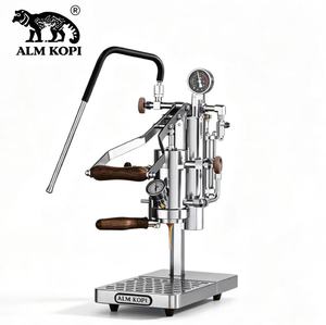 Machine à expresso semi-automatique à levier ALM KOPi 58MM <span class=keywords><strong>3ème</strong></span> génération, pression manuelle variable avec mousseur à lait vapeur - Product Image 1