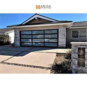 Porta da <span class=keywords><strong>Garage</strong></span> Sezionale Automatica Intelligente Personalizzata 16x8, Porta <span class=keywords><strong>Basculante</strong></span>, Porta Scorrevole in Alluminio e Vetro - Product Image 4