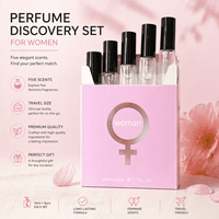 Coffret de parfums de luxe en spray 10ml*5pcs/boîte, parfum frais, cadeau d'amour, pratique à emporter, pour les rendez-vous/loisirs