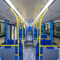 Bus urbain de luxe de 11 m avec 30 sièges à conduite à gauche, bus électrique automatique de 40 places, type de conduite à gauche personnalisé