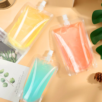 Pochette en plastique transparente à bec verseur pour aliments pour bébés, emballage de boissons, sac à bec verseur