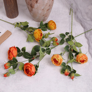 Decoración de Pared con Flores Artificiales de Seda, Peonías y Rosas, para Bodas, Acción de Gracias, Hogar, Sala de Estar, Mesa de Comedor, Mesa de Centro - Product Image 1