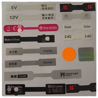 Etiquetas Adhesivas Personalizadas de PVC para Cables de Red, Gestión de Cables de Datos, Ecológicas, Duraderas, Clasificación de Líneas de Alimentación