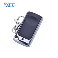 YET072 Télécommande automatique pour porte de garage en plastique, code d'apprentissage, duplicateur de télécommande électrique, 5 émetteurs porte-clés, portée 100m