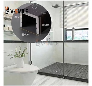 Đá Cẩm Thạch tĩnh mạch PVC nước con dấu Dải phòng tắm thời tiết đá cẩm thạch con dấu thanh cho vòi hoa sen cabin - Product Image 2