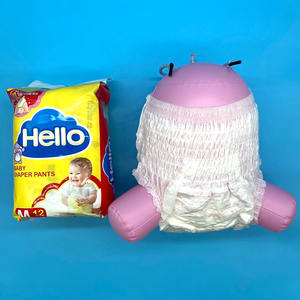 Baby Pull up Diapers Baby Pants Diaper Colorful Package Fashion Top Selling <b>Disposable</b> Non Woven Baby <b>Nappy</b> - Product Image 6