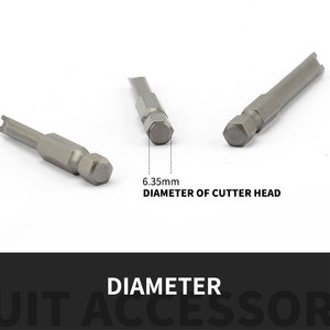 Shaowei U Type <b>Screwdriver</b> <b>Bit</b> Set 6 Mm Hex Shank Carbon Steel <b>Magnetic</b> Drill <b>Bit</b> For Electric Pneumatic Tools - Product Image 4