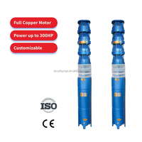 Pompe à eau submersible AC haute pression 25HP à grand débit pour l'alimentation en eau des puits peu profonds/profonds