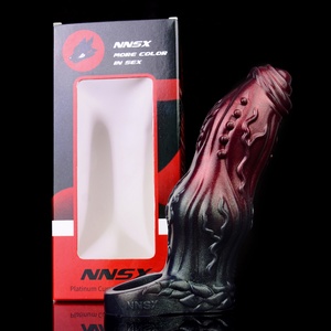 NNSX New Color Fantasy Penis Extender Penis Sleeve Dick Cover Cock Enlargement Extension Hollow Dog <b>Dildo</b> Sleeve Sex Toys - Product Image 2