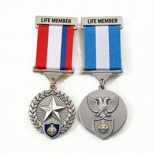 Medalla Deportiva de Metal Personalizada para Maratón, con Logotipo, en 2D y 3D, Fundida a Presión, para Regalos de Fabricantes y Finalistas - Product Image 1