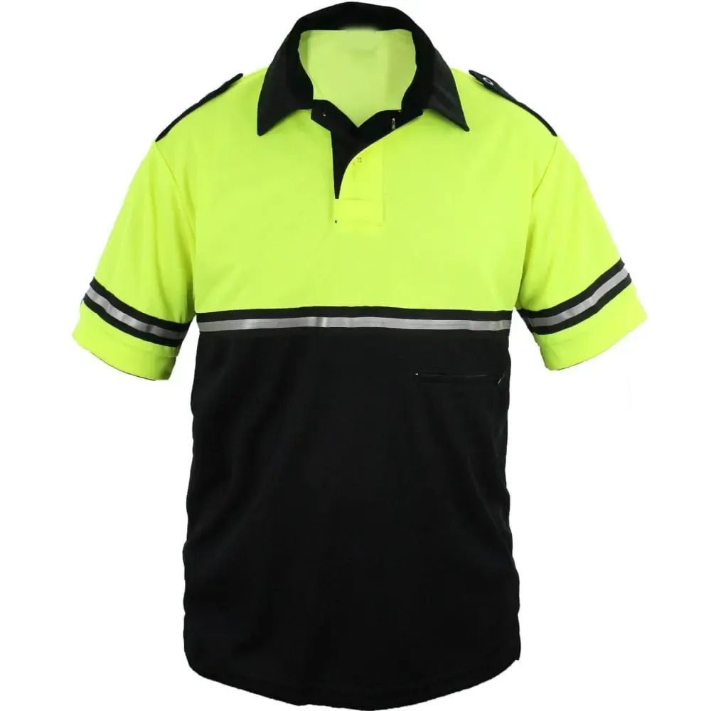 2 colors Custom Tactical Polo T Shirt With Patch Security Staff Uniform P-0-L-I-C-E Polo T-shirt