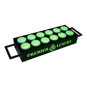 10 Bouteilles LED Illuminées Personnalisées pour Bottle Cages Glorifier Green Shield <span class=keywords><strong>Chandon</strong></span> Carrier Presenter Wine Chariot - Product Image 1