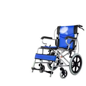 New Cheap Foldable Manual Wheel Chair for Patient and the Elderly Factory Sale directly uphill effortless V-type brakeOLF - Product Image 4