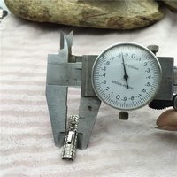 2024 nouveau 6mm trou en acier inoxydable baïonnette fermoir Push Lock dentelle boucle en cuir cordon fermoirs pour Bracelet à bricoler soi-même fabrication de bijoux