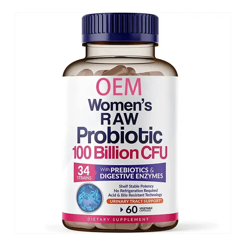 Nhãn hiệu riêng Probiotics Gummies cho phụ nữ Prebiotics âm đạo chăm sóc tiêu hóa miễn dịch âm đạo và tiết niệu sức khỏe