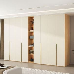 Armoire de chambre à coucher petite armoire durable économique armoire en bois massif vente en gros d'usine - Product Image 2