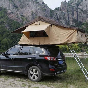 Tente de toit rigide entièrement en aluminium, style diagonal, pour SUV et véhicules - Product Image 6