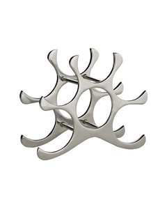 Hermosa colección AMBAR EXPORTS Estante de vino de hierro de lujo clásico Soporte de botella de mesa Ecológico Elegante para soporte - Product Image 1