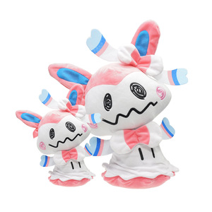 ตุ๊กตาโปเกมอนขายดี ตุ๊กตาอนิเมะน่ารัก ตุ๊กตาปิกาจูคอสเพลย์ อีวี อิบราฮิโมวิช ตุ๊กตาขนนุ่มสำหรับเด็ก พวงกุญแจ - Product Image 2