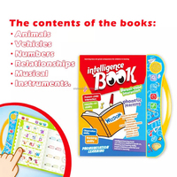 Niños Preescolar Educación Temprana Pcb Inglés Abc E-Book Audio Talking Book Set con Talking Pen