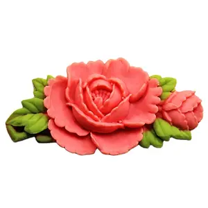 F0199 BRICOLAGE Artisanat Moule En Silicone Mignon Petites Fleurs Silicone Fondant Sucre Pudding Mini Moule