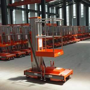 Elevador Portátil de 4m-18m, Elevador Vertical de un Solo Mástil, Elevador Eléctrico de Aluminio para Personas - Product Image 4