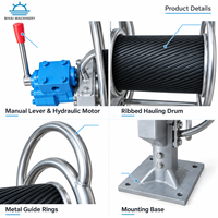 Configuration personnalisée pour un enrouleur de filet miniature incliné à une roue, 220V/380V.